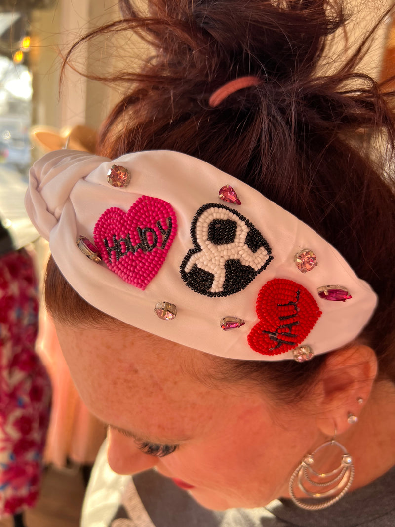 Howdy Hearts Headband