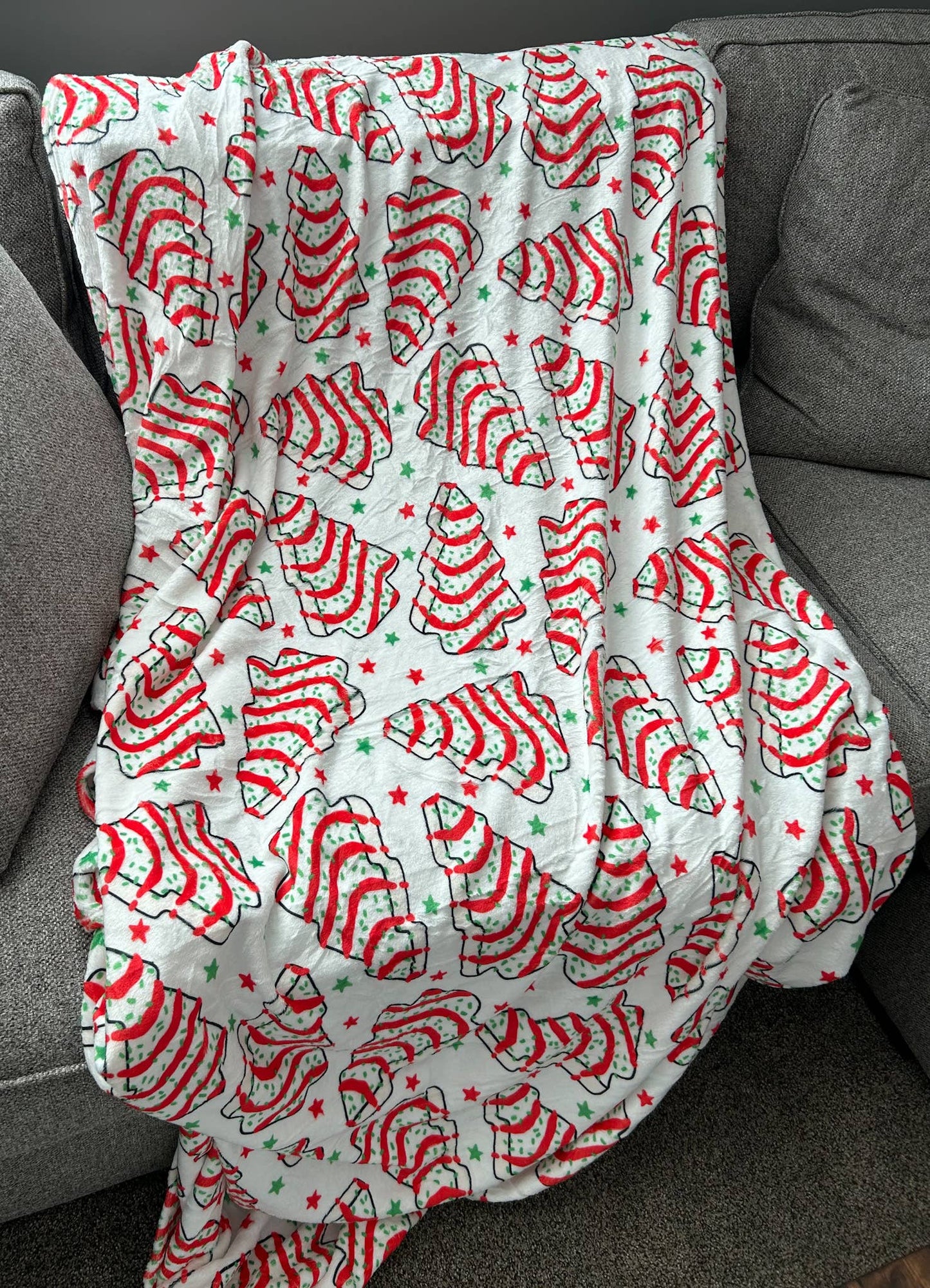 Christmas Tree Cake Blanket