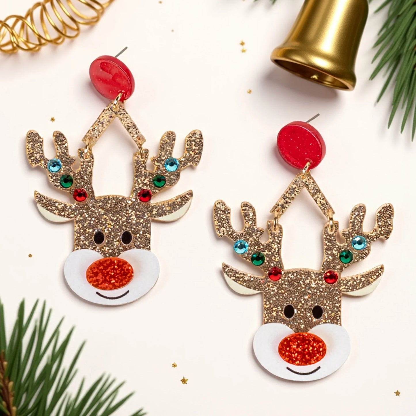 Reindeer Earrings