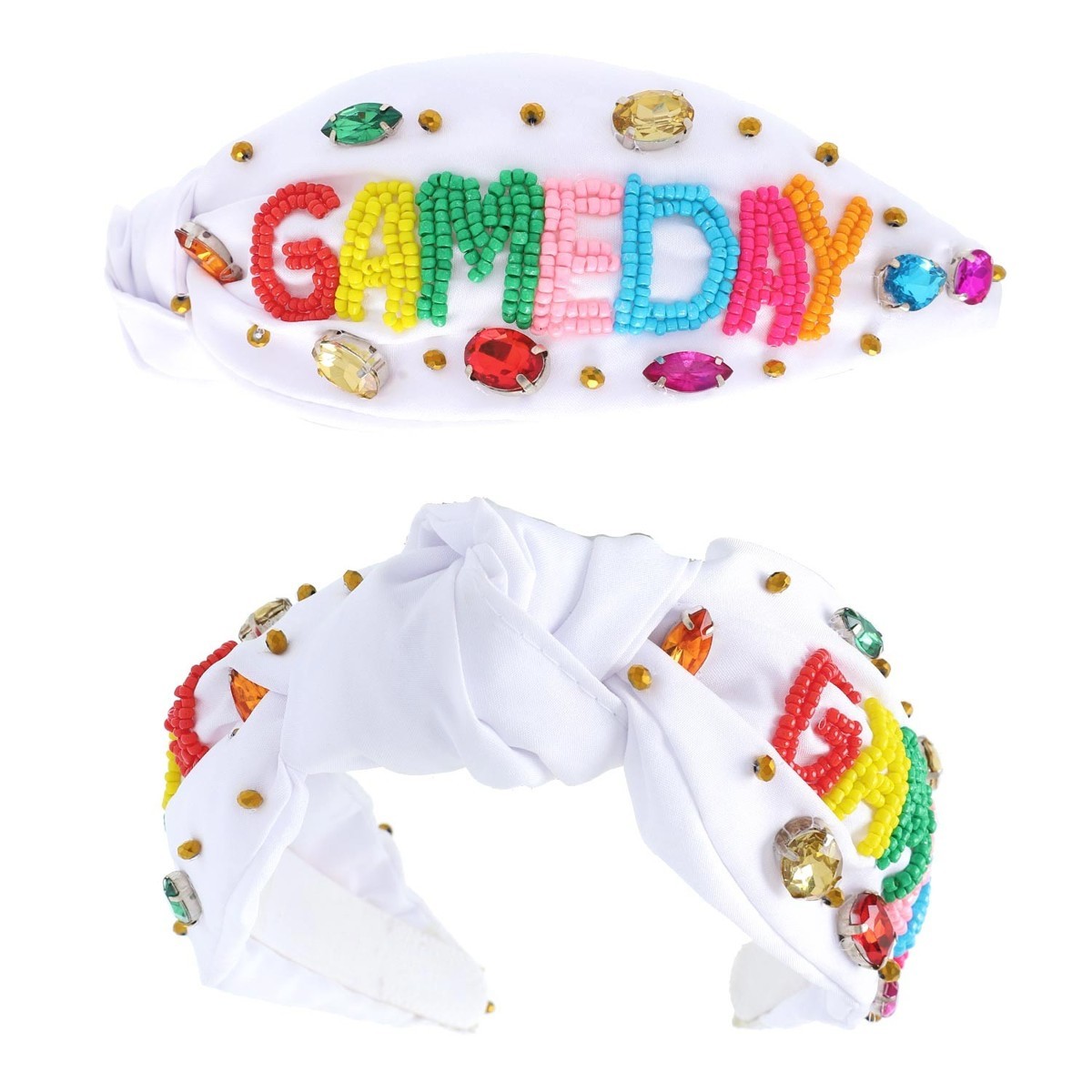 Game Day Beaded Headband