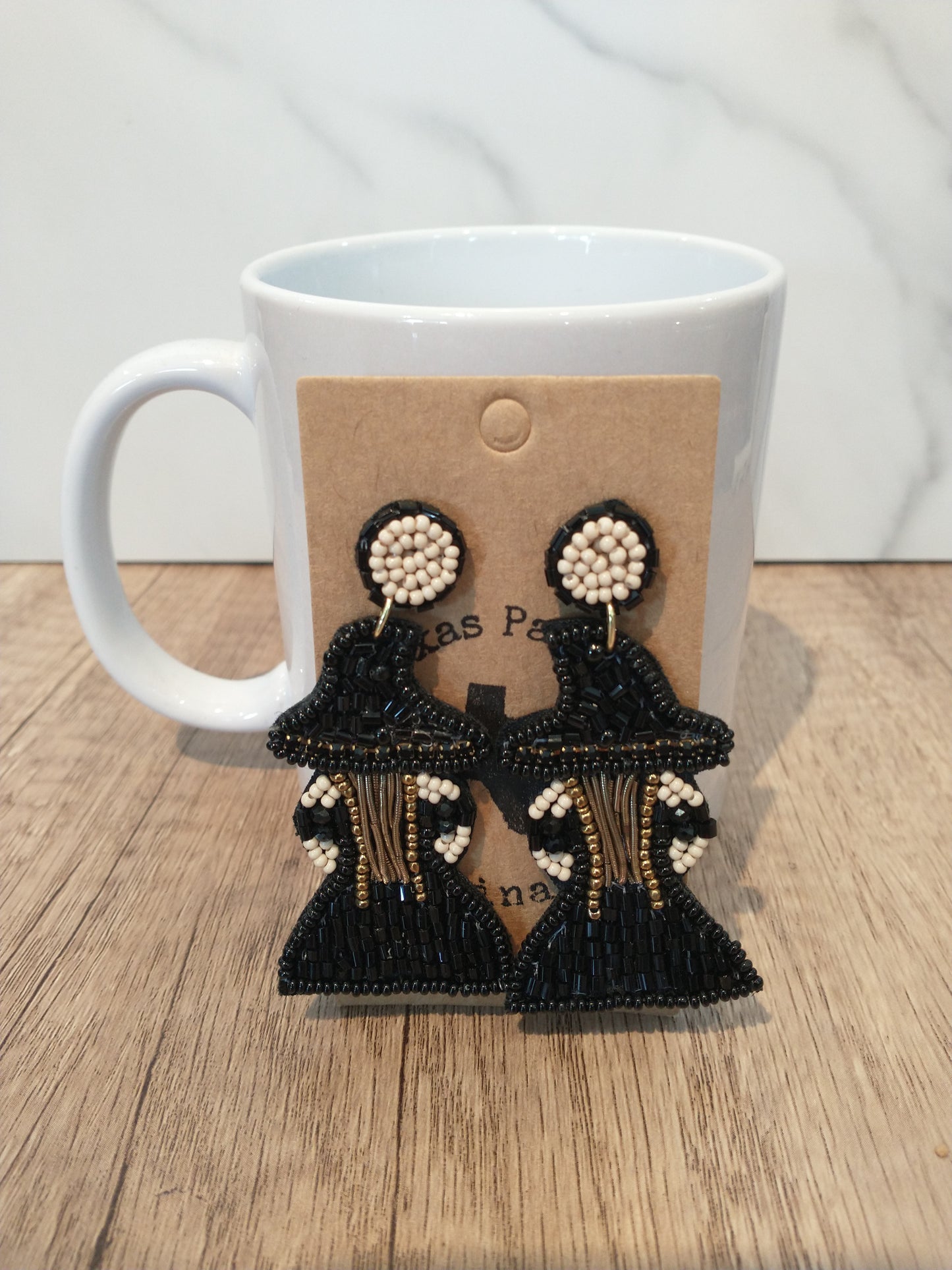 Witch Beaded Earrings
