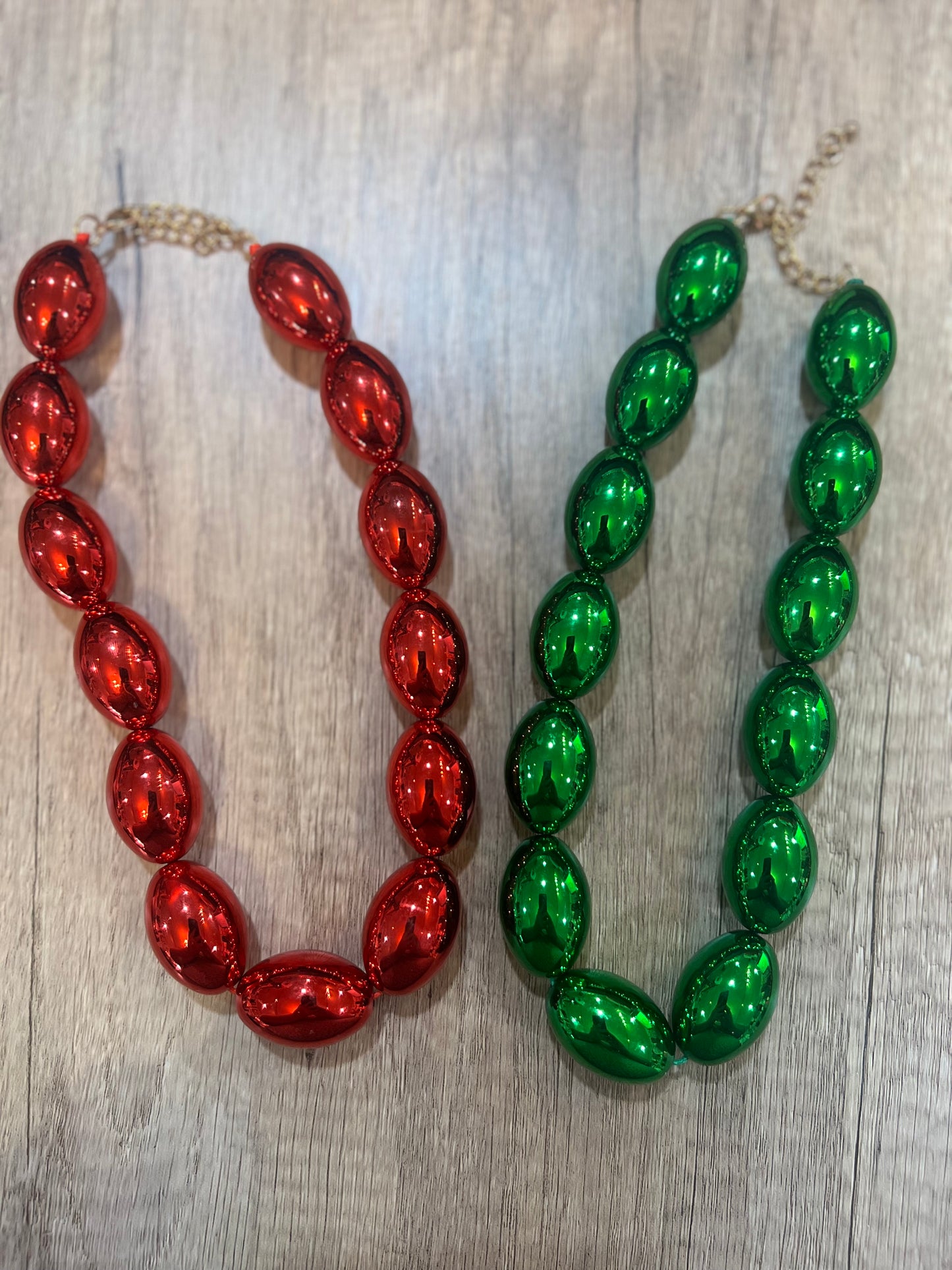 Large Bead Statement Necklace