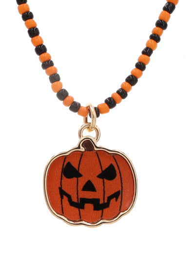 Jack O Lantern Necklace