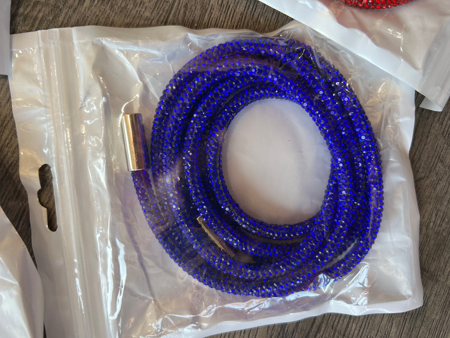 Rhinestone Hoodie Strings