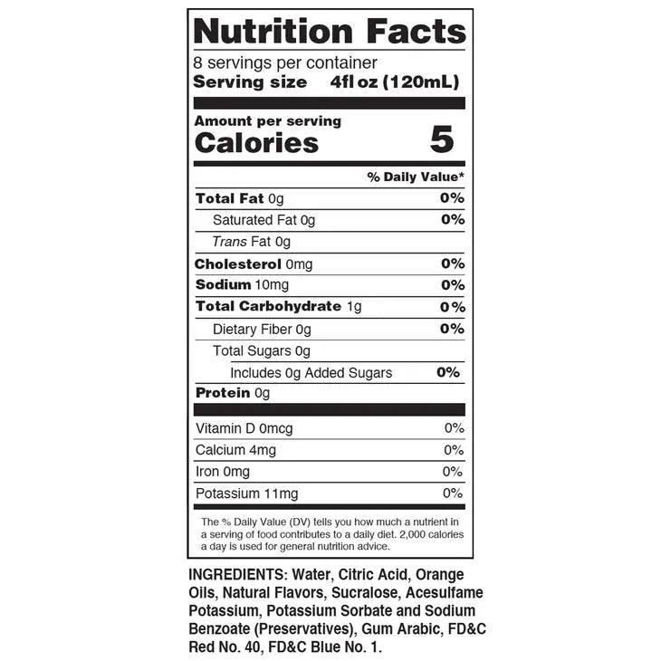 Blood Orange Margarita Mix - Sugar Free Mixer