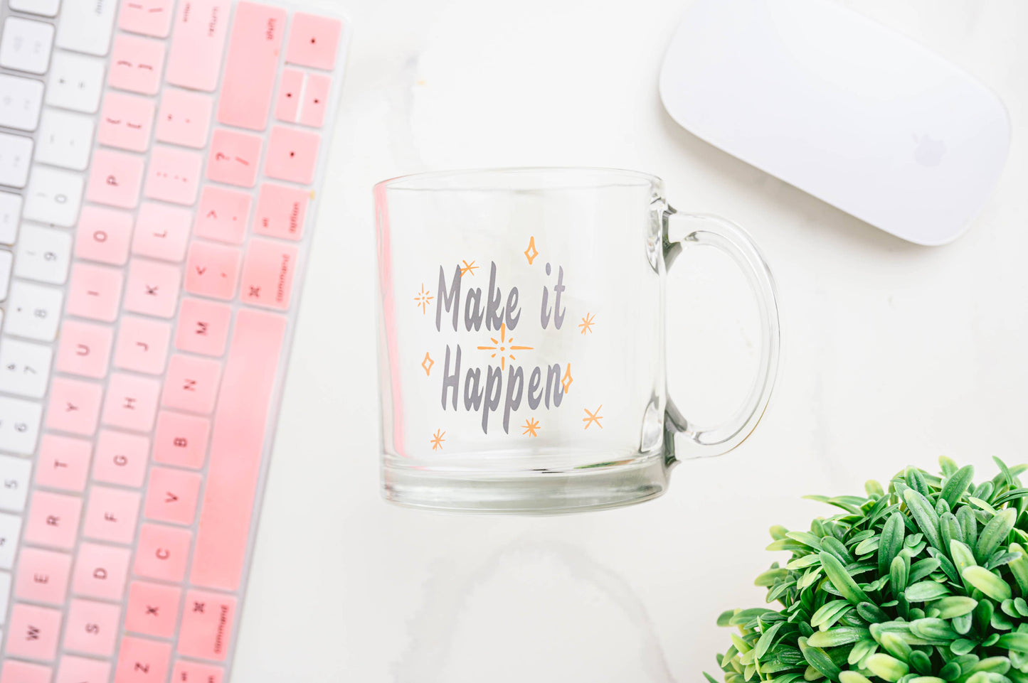 Make it Happen Glass Mug