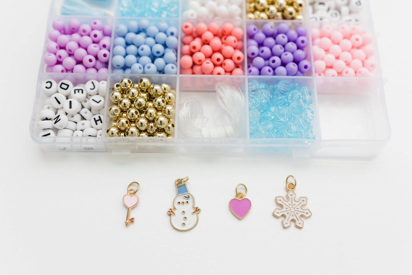 Winter Wonderland DIY Stretchy Bracelet Craft Kit 