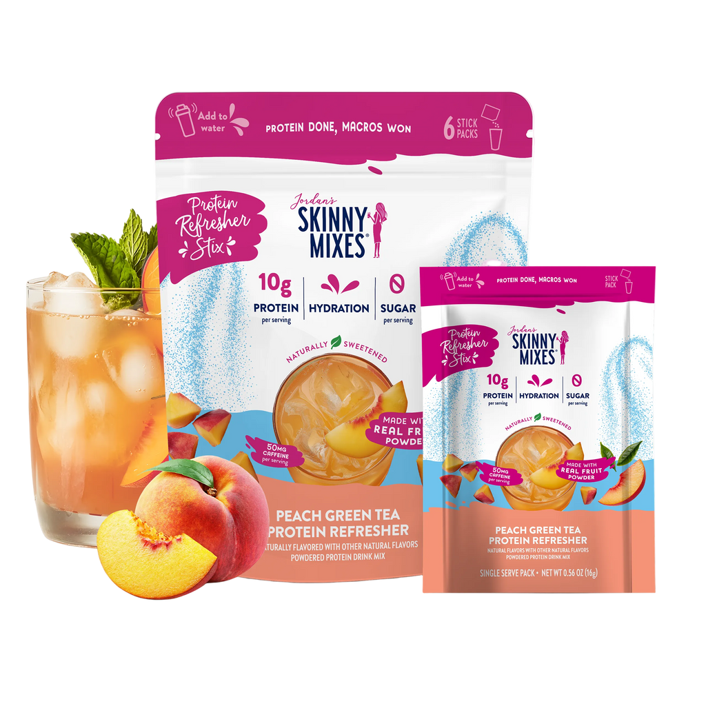 Protein Refresher Stix 6 ct - Peach Green Tea