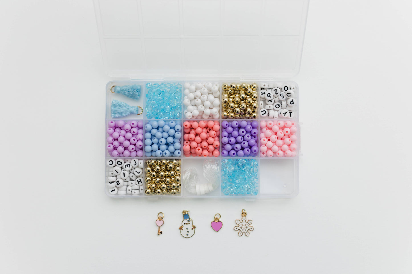 Winter Wonderland DIY Stretchy Bracelet Craft Kit 