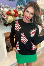 Bow Christmas Treat Pullover