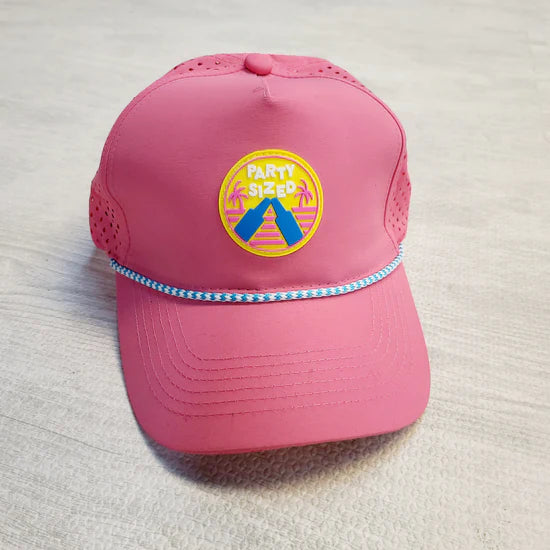 Party Sized Pink Truckers Hat