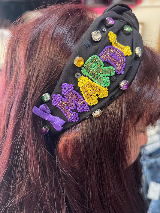 Mardis Gras Headband