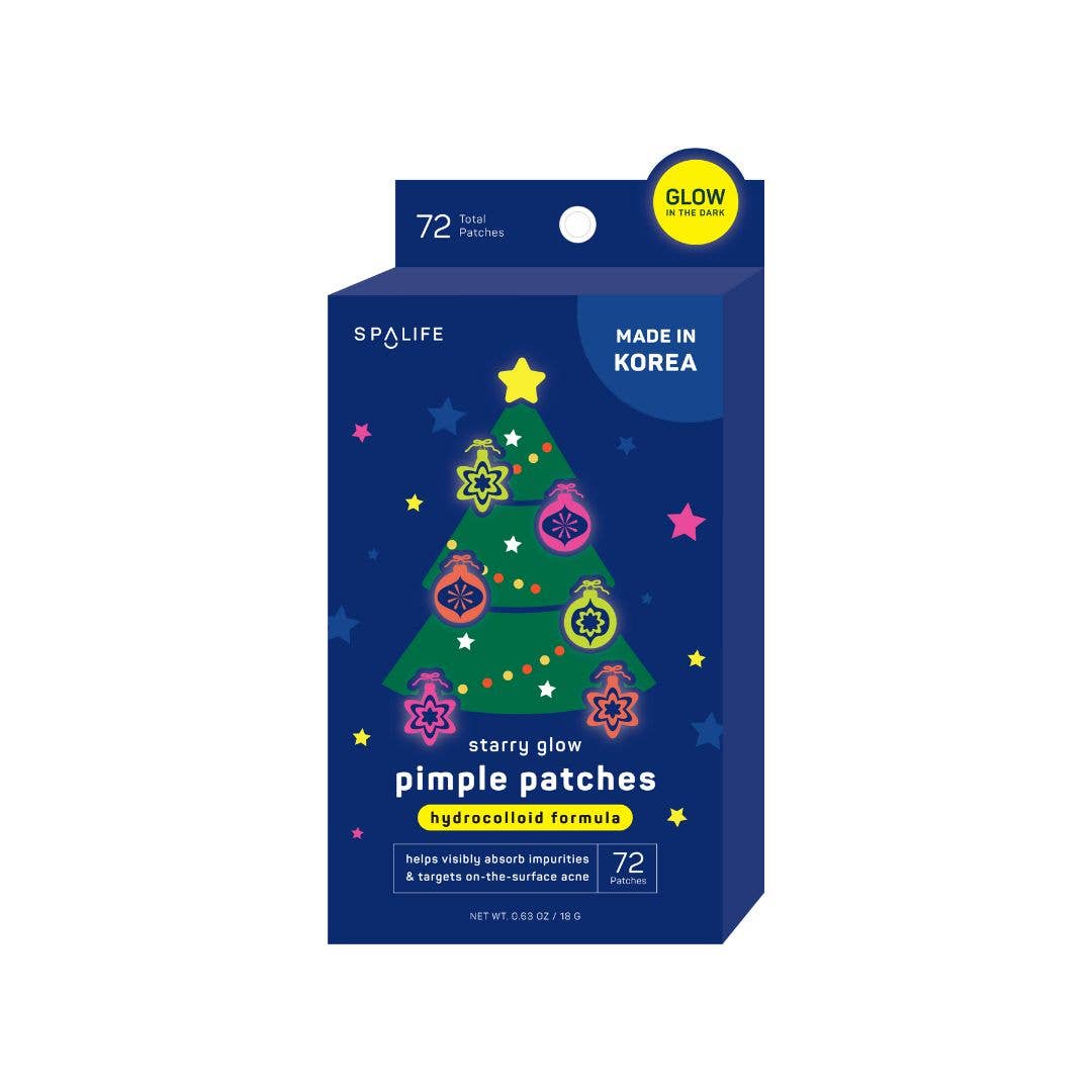 Christmas Holiday Starry Glow in the Dark Pimple Patches