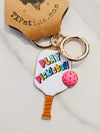 Pickle Ball Paddle Keychain