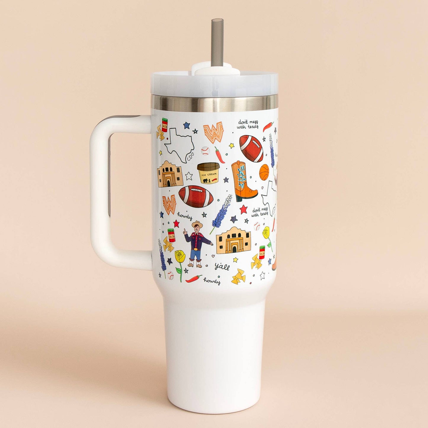 Love For Texas 40oz Tumbler