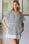 Short Sleeve Striped Top