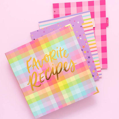 Recipe Binder w/ Tabs