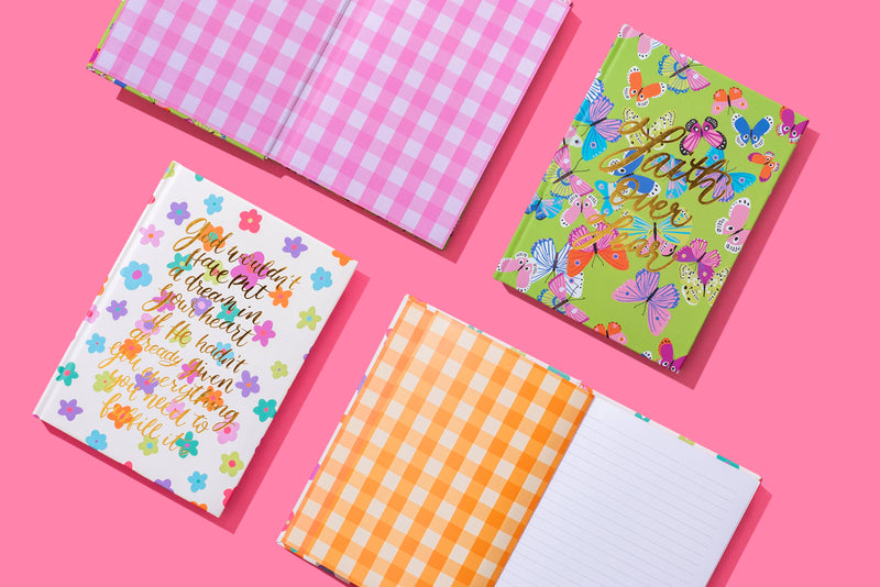 Hardcover Notebook - Spiritual - Floral
