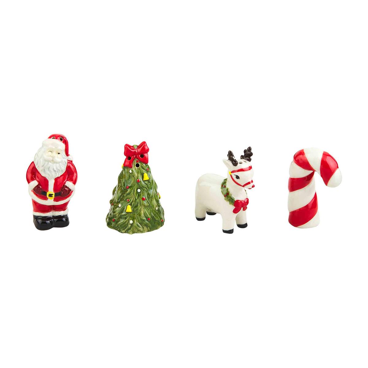 Vintage Christmas Salt & Pepper Shakers