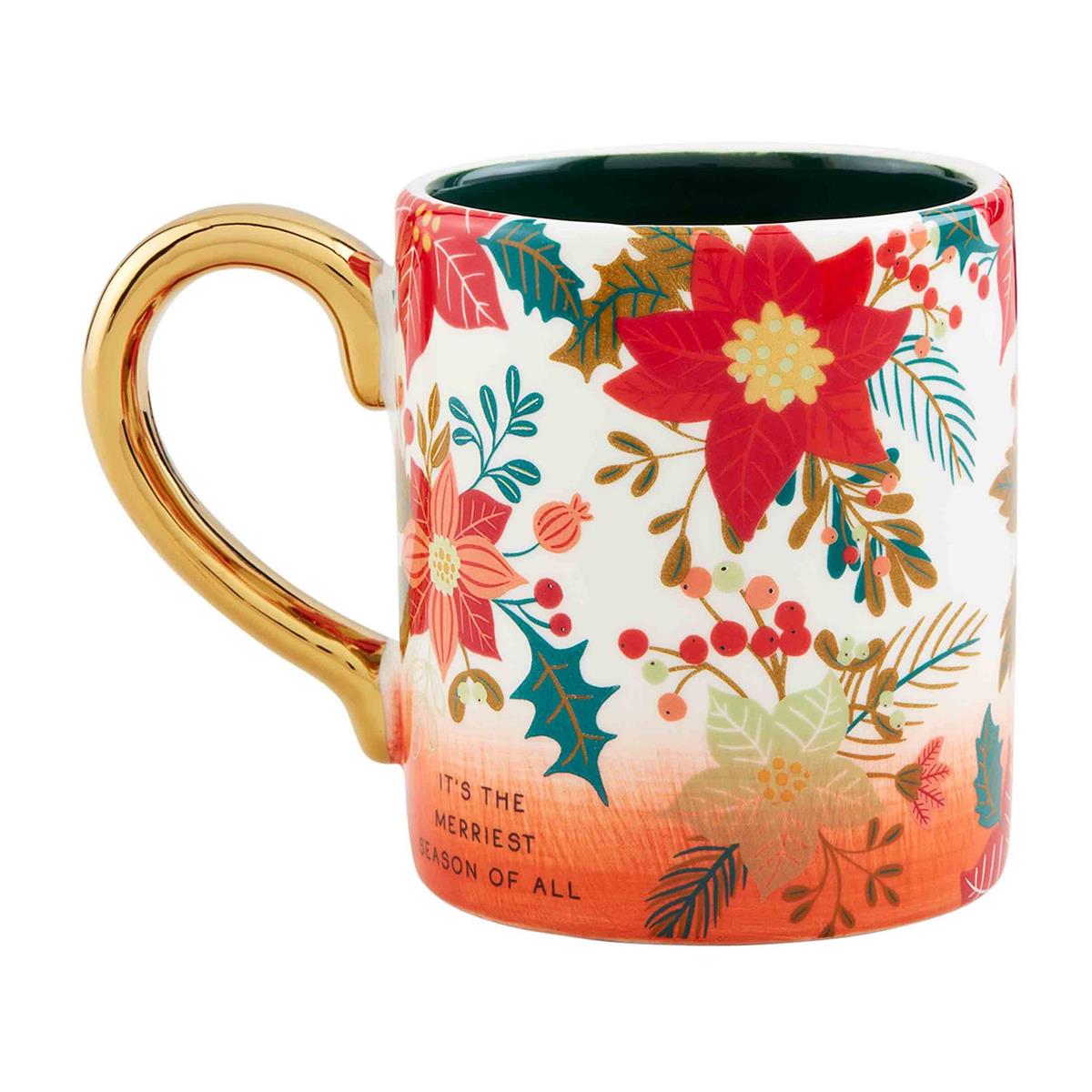 Poinsettia Mug