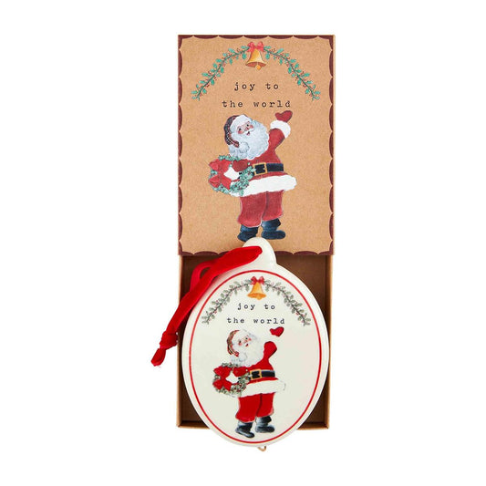 Joy Vintage Christmas Ornaments