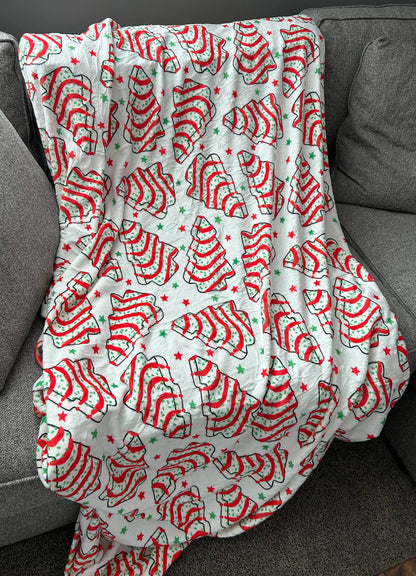Christmas Tree Cake Blanket