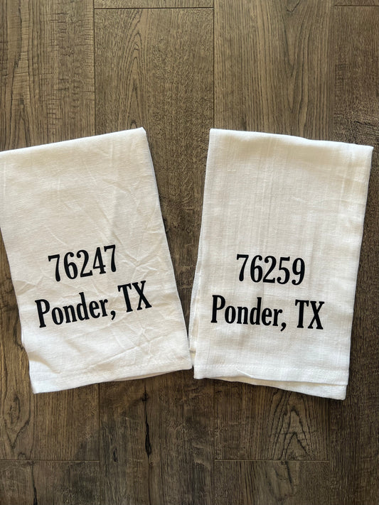 Ponder Tea Towels