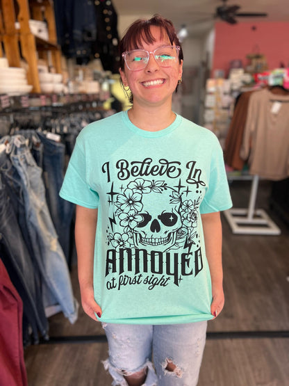 I Believe in Annoyed at First Sight