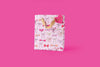 Gift Bags - Pink Bows - Assorted Sizes to Choose From