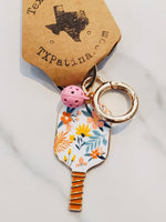 Pickle Ball Paddle Keychain