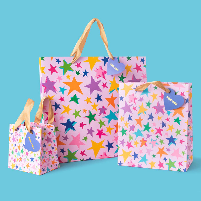 Gift Bags - Stars - Assorted Sizes to Choose From