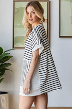 Short Sleeve Striped Top