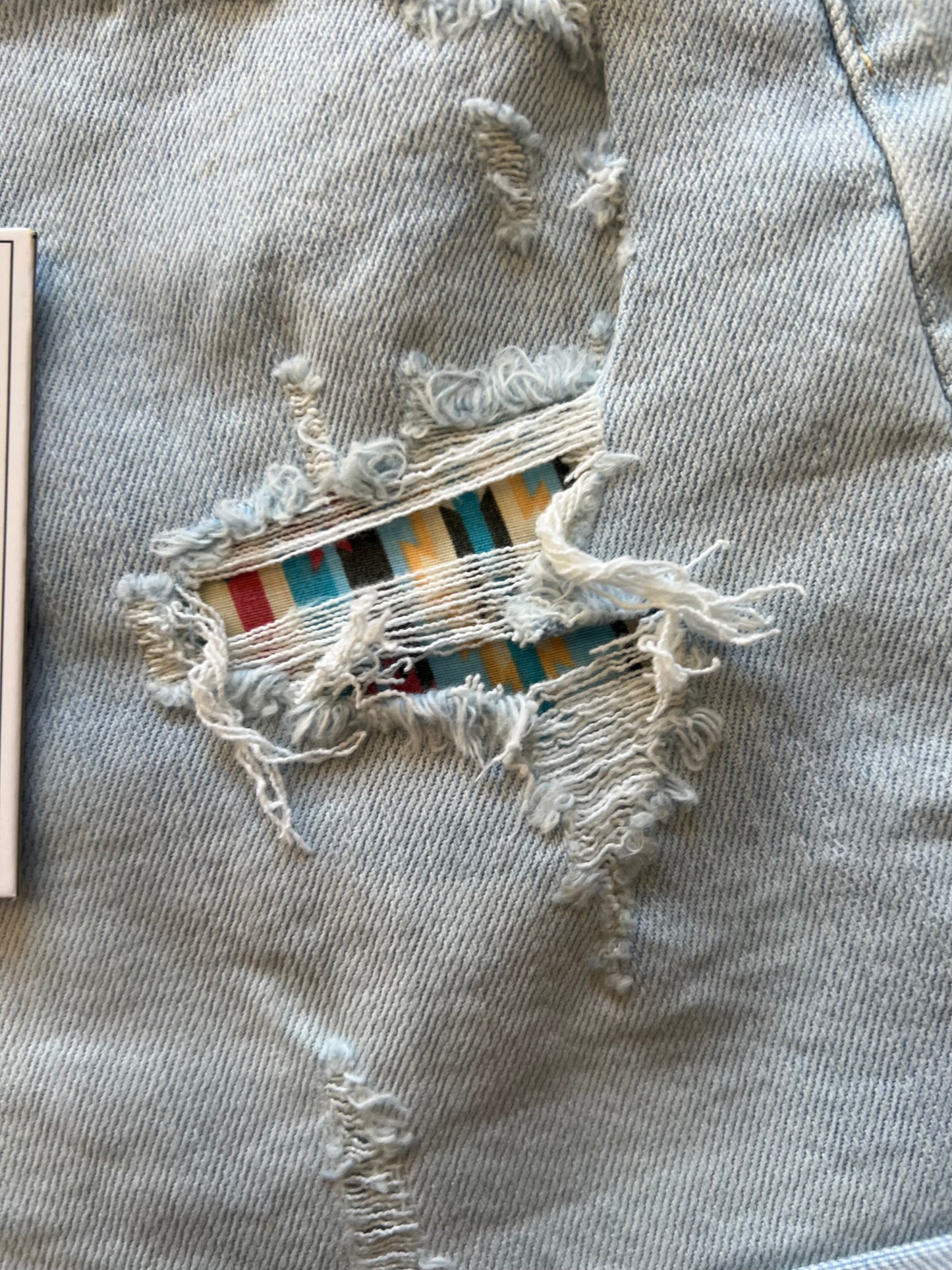 Aztec Patch Shorts Judy Blue 150137