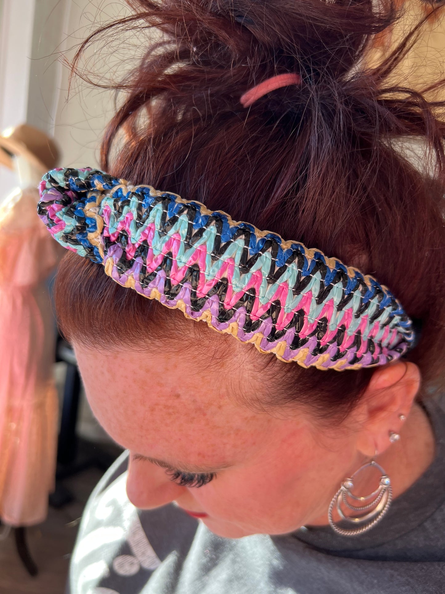 Pastel Zig Zag Headband