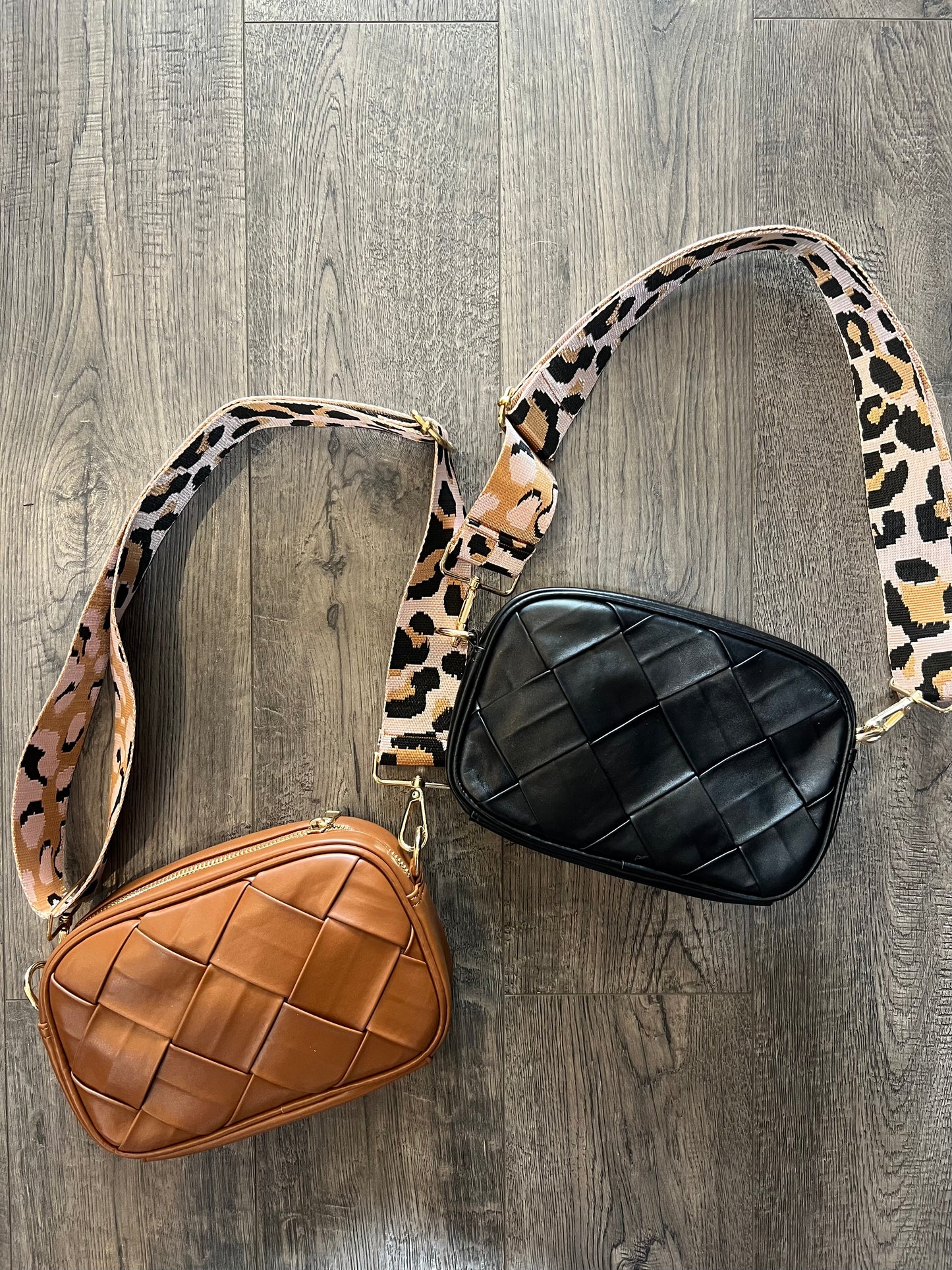 Braided Crossbody Bag