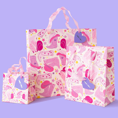 Gift Bags - Let's Go Girl - Assorted Sizes to Choose From