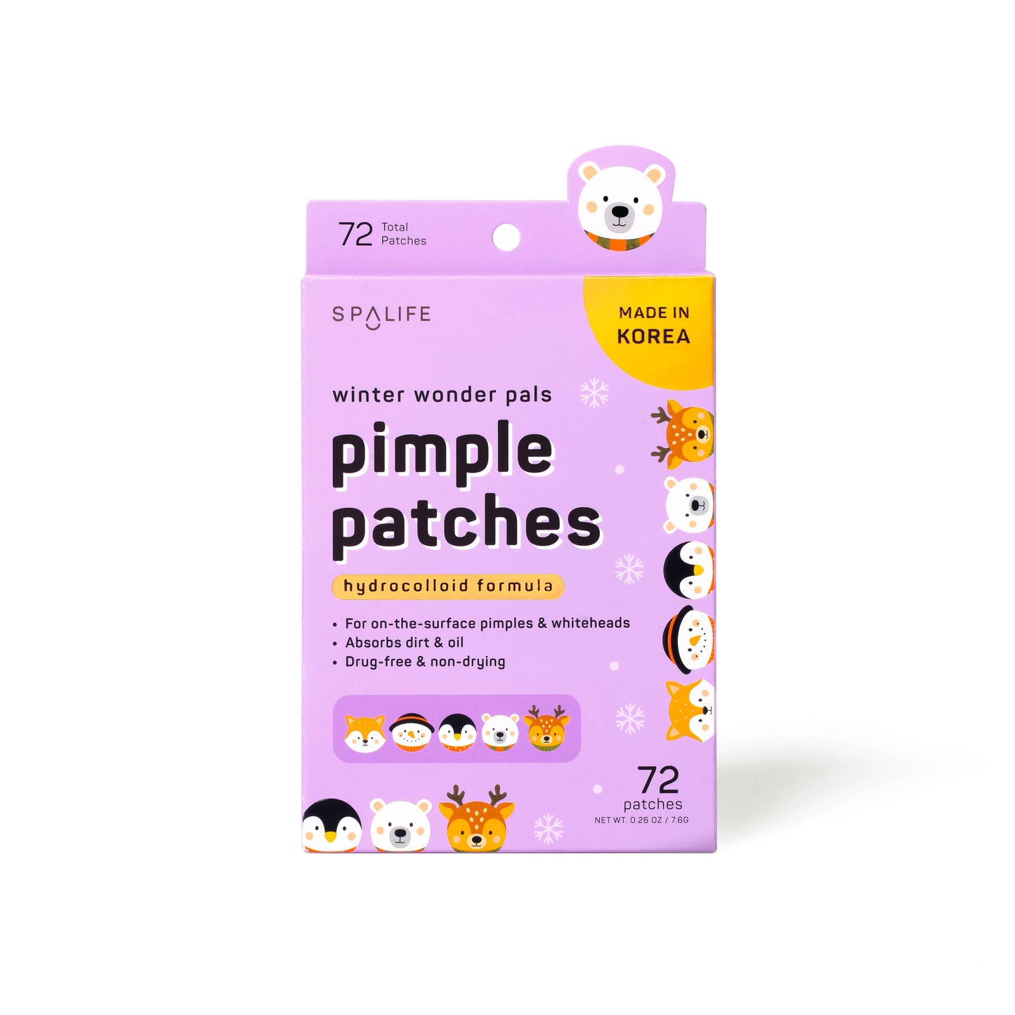 Christmas Holiday Winter Pals Hydrocolloid Pimple Patches
