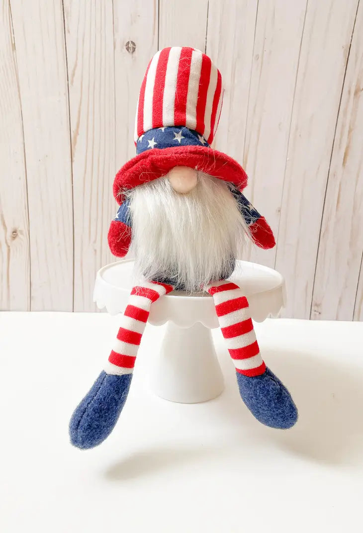 Patriotic Gnomes-Blue Star Hat