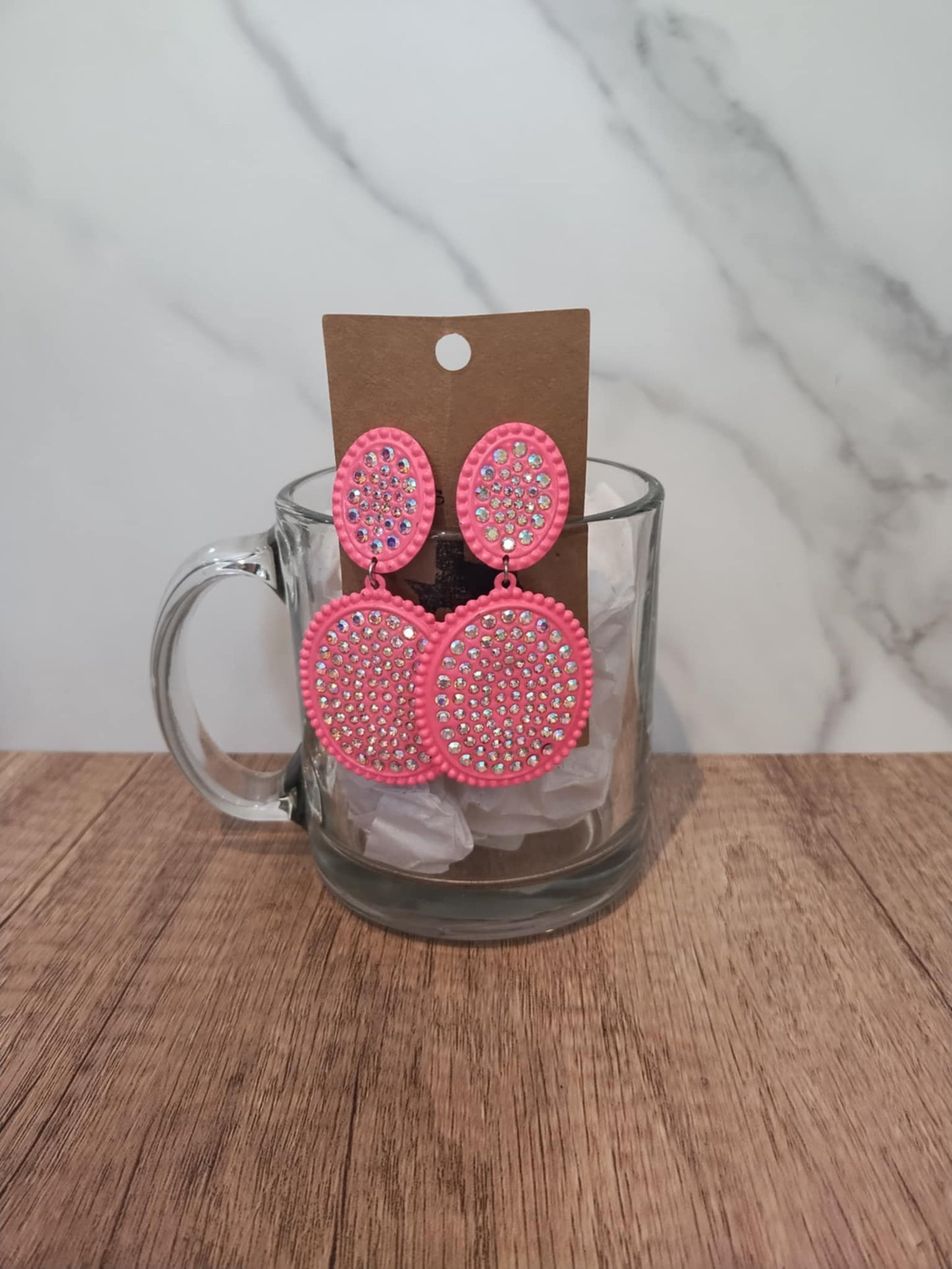 Big Blingy Dangle Earrings