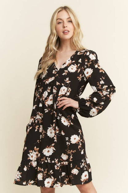 Floral Babydoll Dress