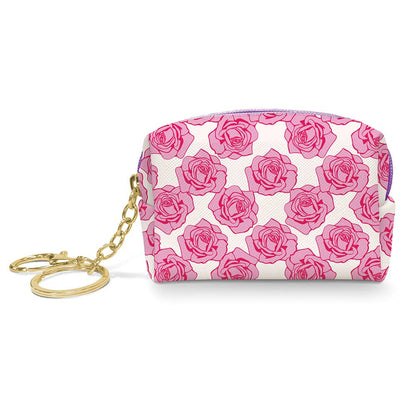 Petite Rose Key Chain Pouch