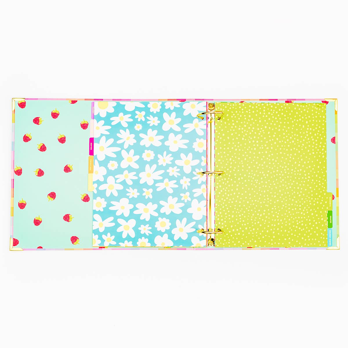 Recipe Binder w/ Tabs