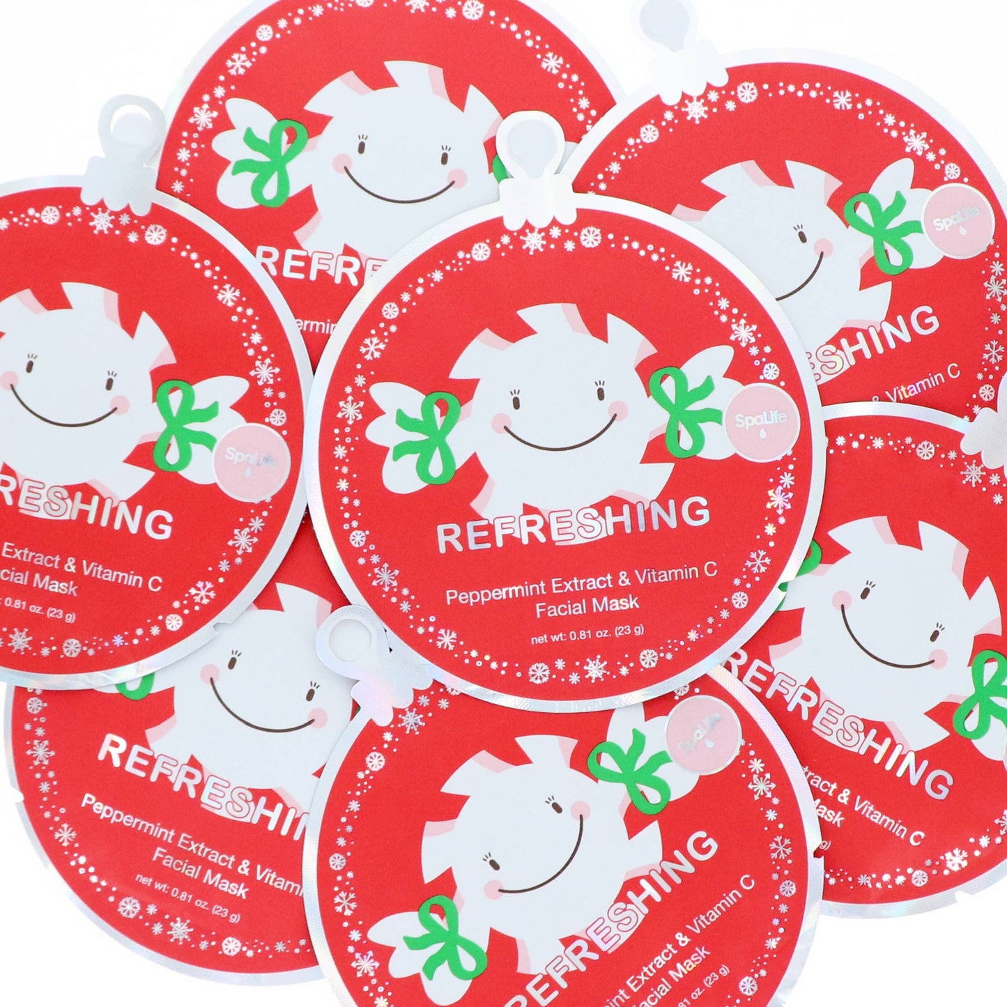 Christmas Holiday Peppermint & Vitamin C Facial Mask