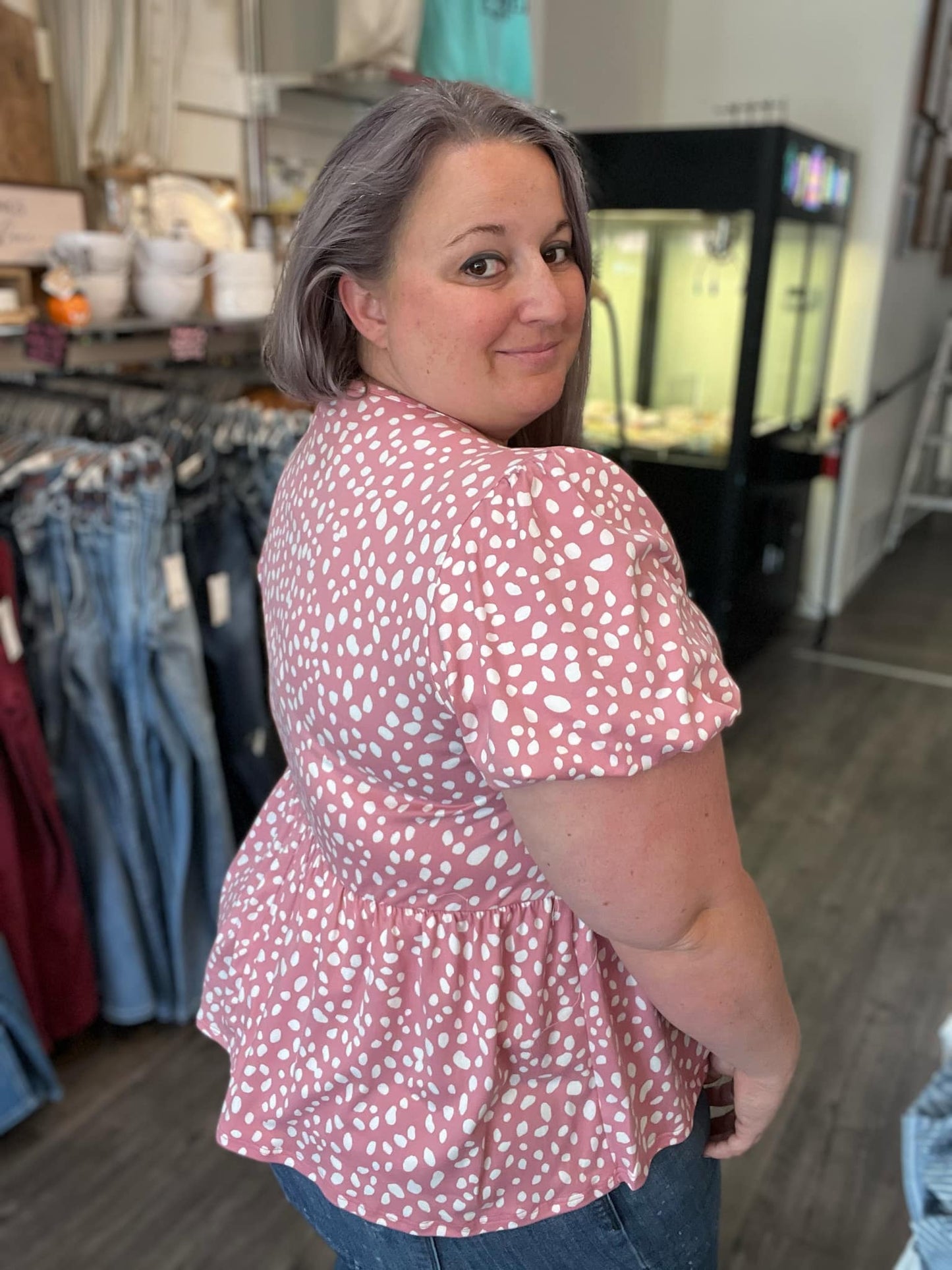 Front Ribbon Bow Tie Top