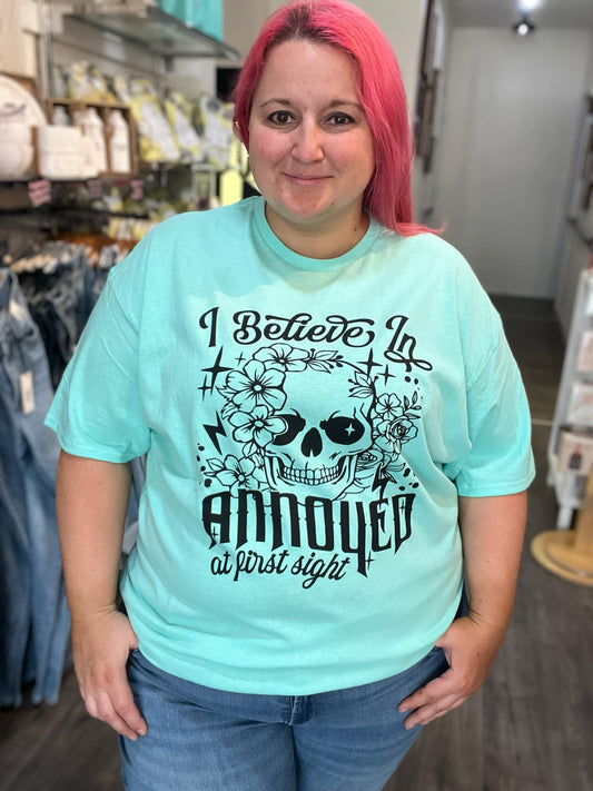 I Believe in Annoyed at First Sight