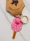 Pickle Ball Paddle Keychain