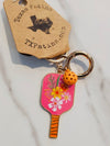 Pickle Ball Paddle Keychain