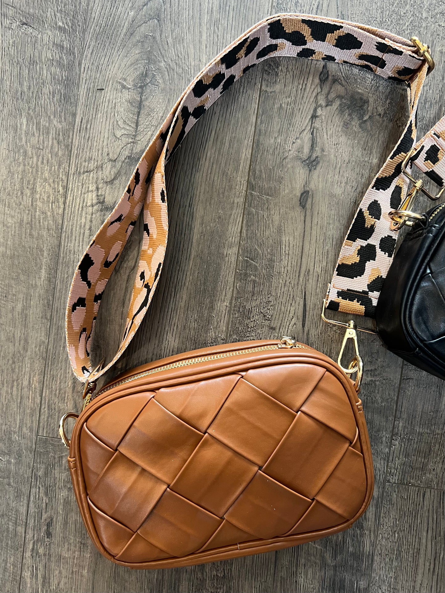 Braided Crossbody Bag