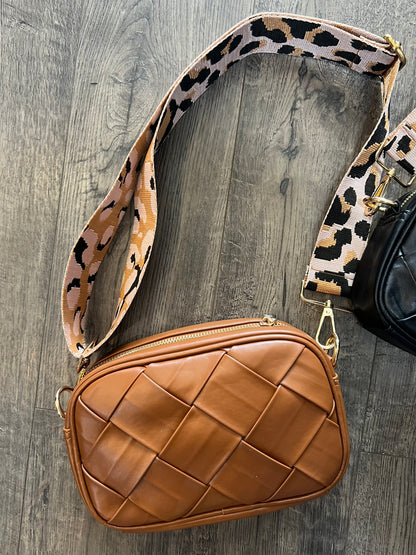 Braided Crossbody Bag