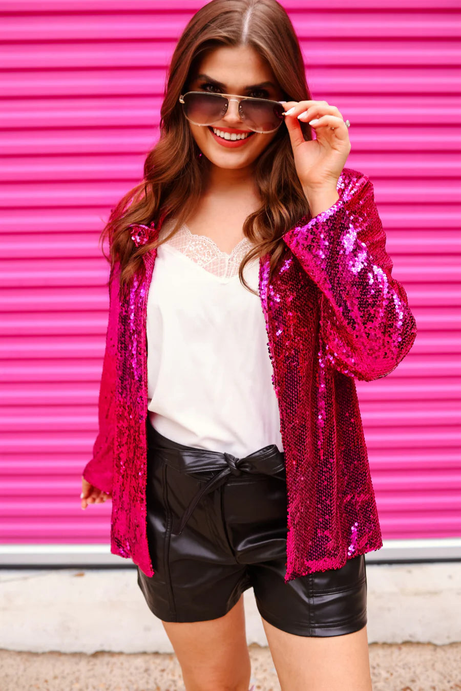 Sequin And The City Blazer